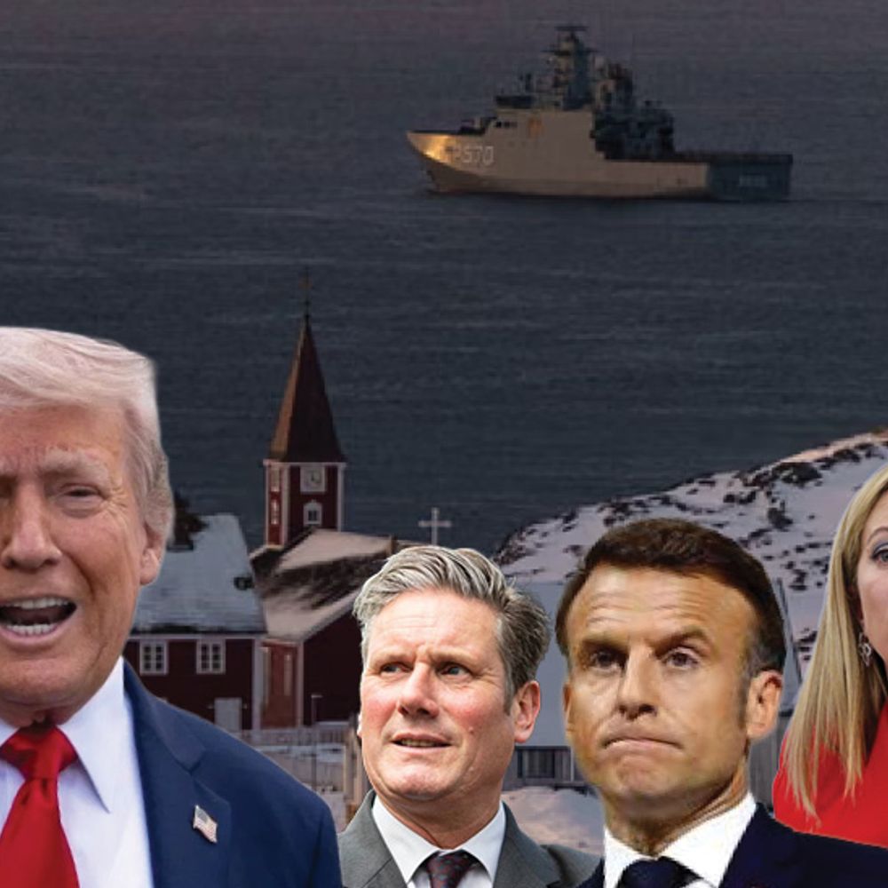 अमेरिकी धमकी के बाद 7 देशों के सैनिक ग्रीनलैंड पहुंचे:फ्रांस ने 15, जर्मनी ने 13 और ब्रिटेन ने 1 भेजा; इटली बोला- यह मजाक