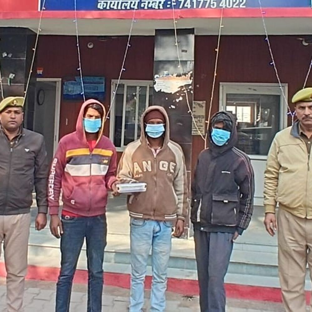 सहारनपुर में मोबाइल झपटमारी के तीन आरोपी अरेस्ट:मोबाइल बरामद, दो का पुराना आपराधिक रिकॉर्ड