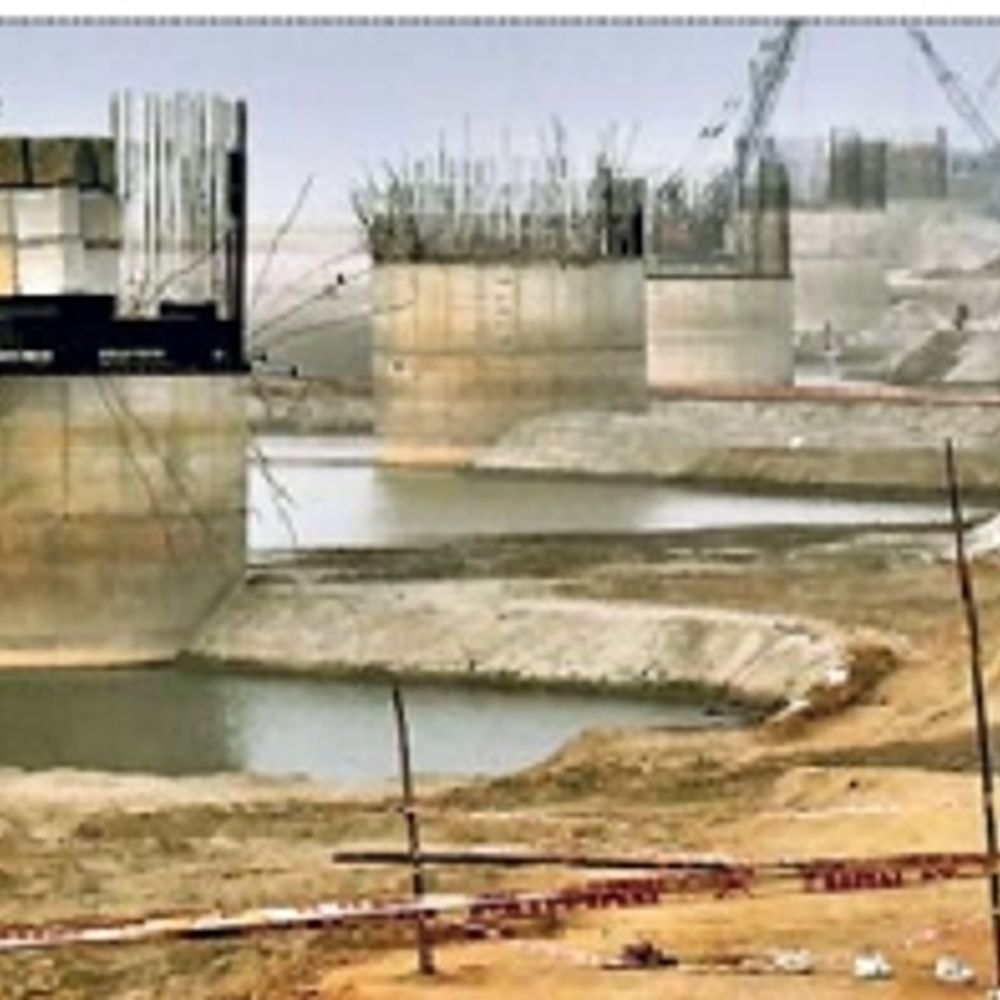 शेरपुर-दिघवारा 6 लेन ब्रिज…580 मी. जमीन का पेच, समय पर पूरा नहीं होगा पुल