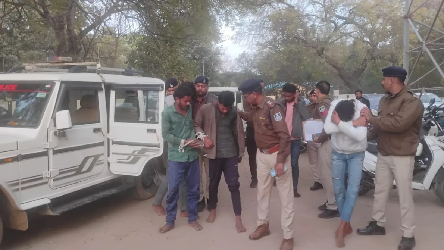 नरसिंहपुर जिले में दोस्त के साथ घूमने निकली किशोरी से गैंगरैप, सात गिरफ्तार एक फरार