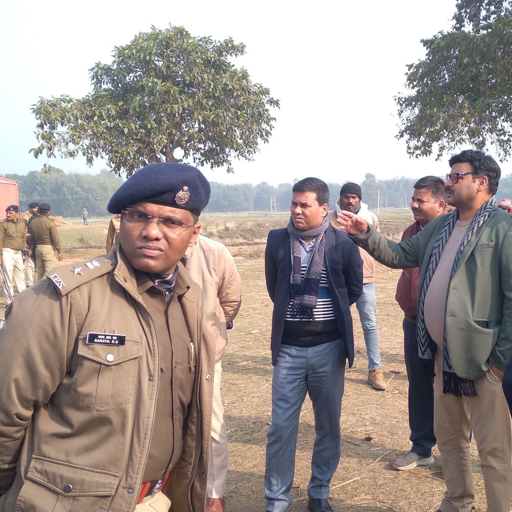 सीएम के संभावित दौरे को लेकर सुपौल में प्रशासन अलर्ट:प्रभारी DM व SP ने विकास कार्यों का किया निरीक्षण, अधिकारियों को निर्देश