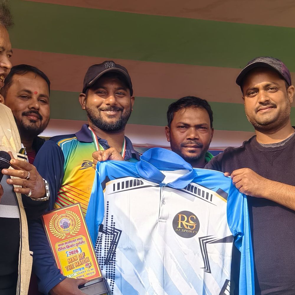 डीहकुसुंभा ने आसनसोल को 166 रनों से हराया:बाबा कामेश्वरनाथ टूर्नामेंट में बसंत कुमार मैन ऑफ द मैच