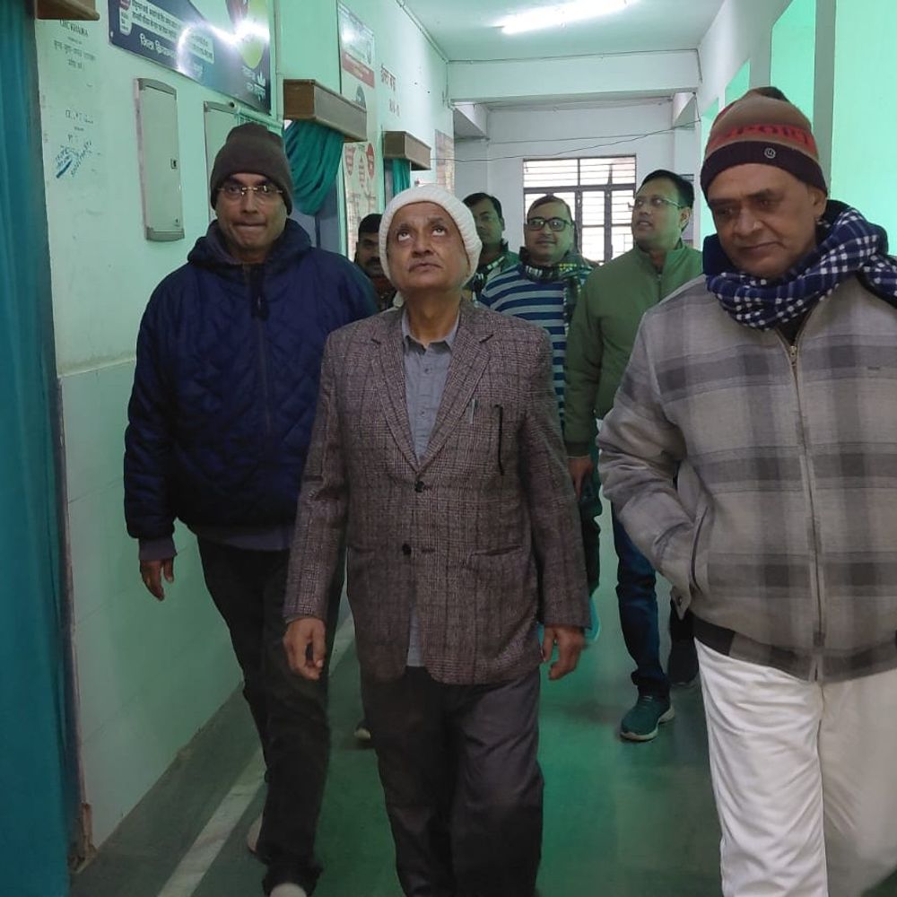 खैरा सीएचसी का सीएस ने किया औचक निरीक्षण:मरीजों से बेहतर व्यवहार, समय पर इलाज के दिए निर्देश