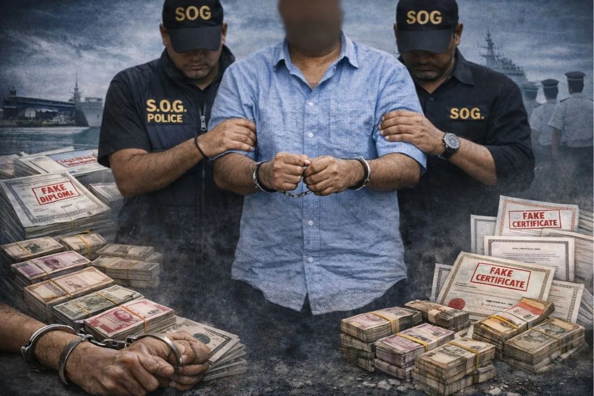 राजस्थान एसओजी का बड़ा एक्शन: नौसेना भर्ती फर्जीवाड़े में भारत सेवक समाज का डायरेक्टर गिरफ्तार, करोड़ों की काली कमाई का खुलासा