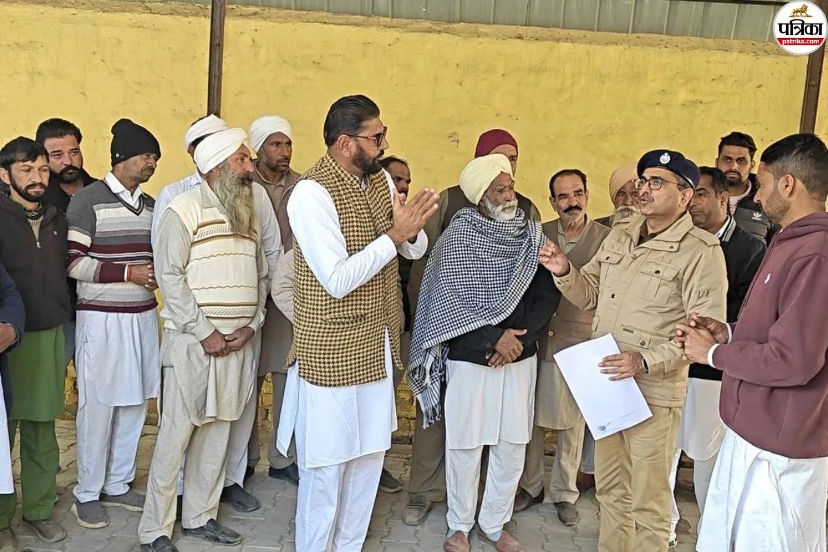 हनुमानगढ़ के हरिपुरा में बुजुर्ग की मौत पर बवाल, ग्रामीणों के सनसनीखेज आरोप, राजनीतिक साजिश से गरमाया मामला