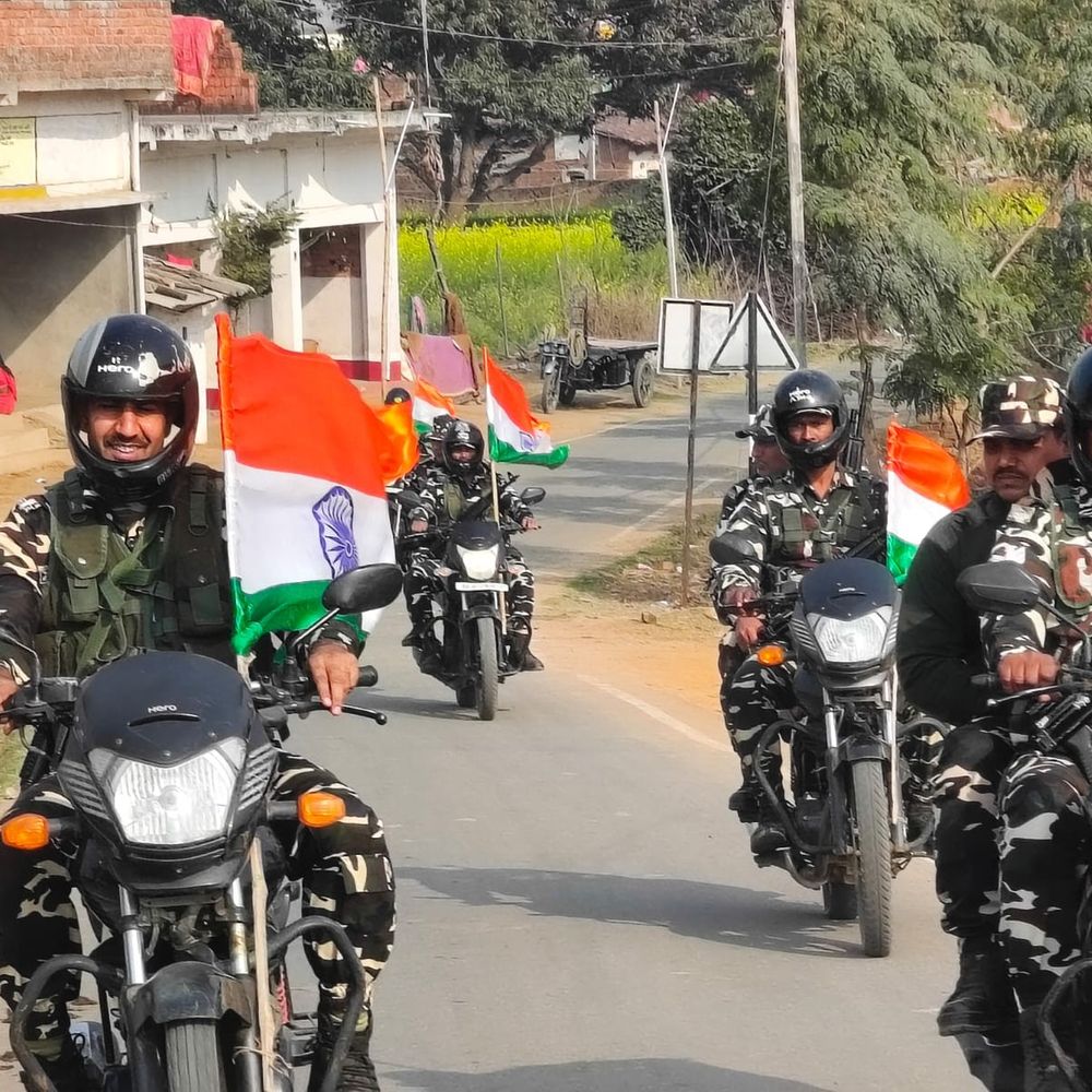 वंदे मातरम् की 150वीं वर्षगांठ, SSB ने निकाली रैली:जमुई में खेलकूद प्रतियोगिताएं और सांस्कृतिक कार्यक्रमों का आयोजन