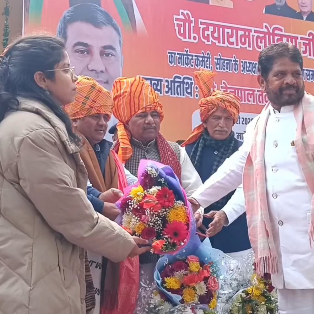 सोहना में अतिक्रमण पर विधायक तंवर सख्त:बोले- शहर-गांवों में बर्दाश्त नहीं होगा अवैध कब्जा; मार्केट कमेटी अध्यक्ष ने संभाला काम