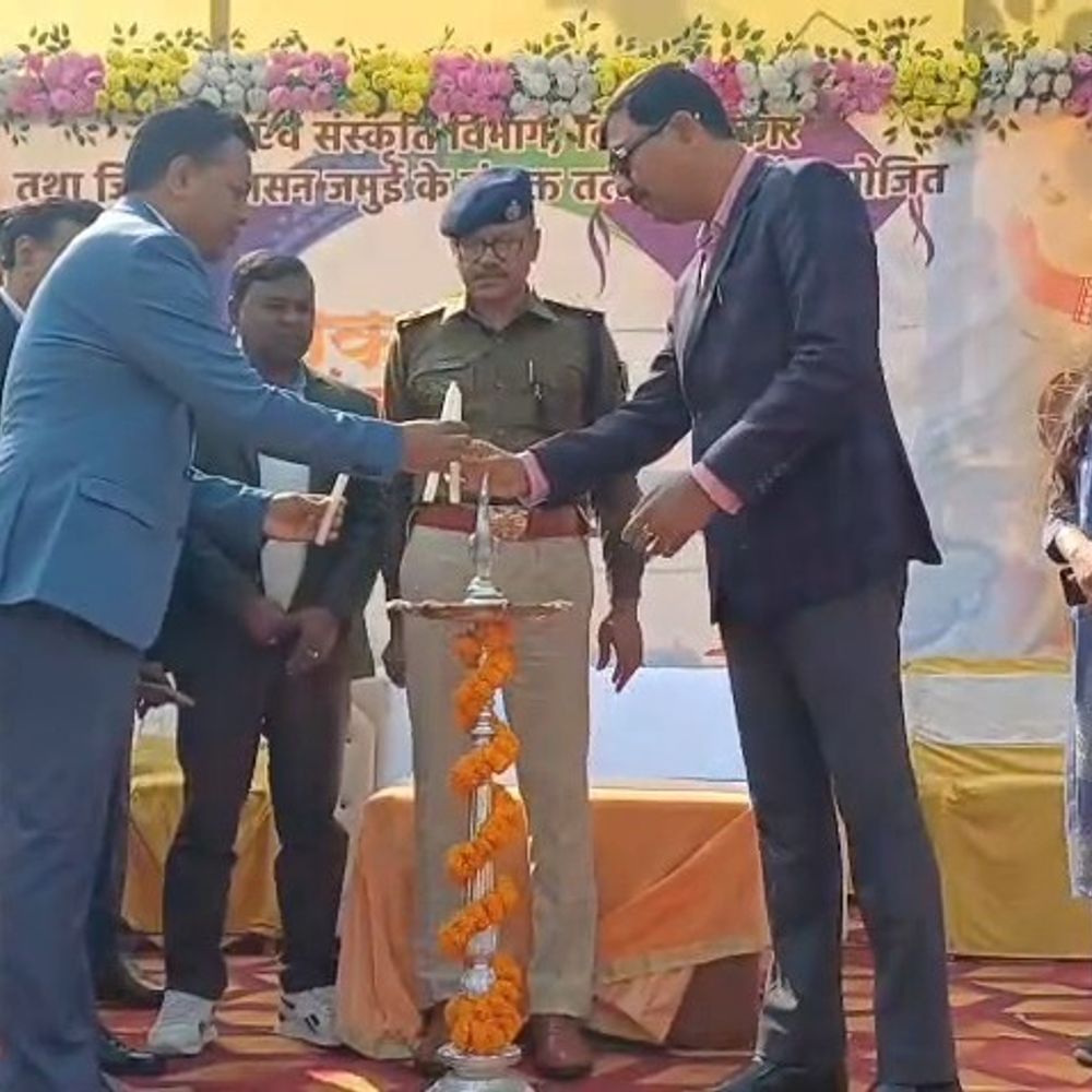 पतंगों पर जवानों की तस्वीर, दही-चूड़ा का भोज:जमुई में मकर संक्रांति पर सेना का सम्मान, रंगोली में दिखी देशभक्ती की झलक