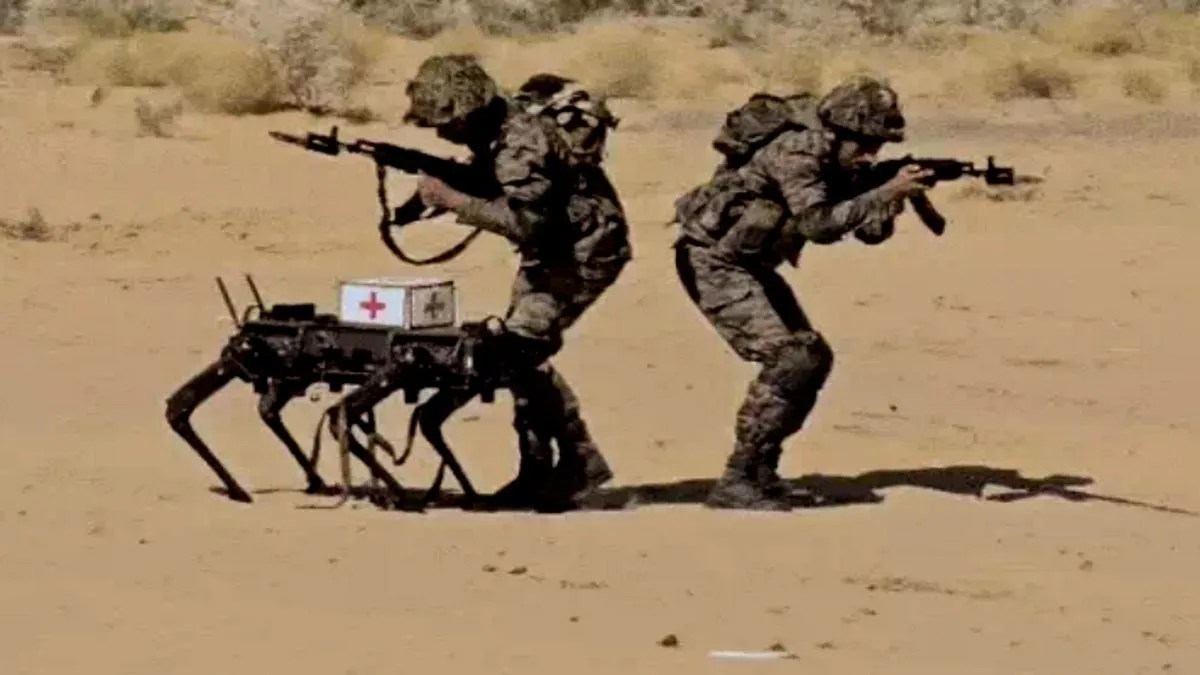 सीमा सुरक्षा में सेना के रोबोटिक डॉग्स की हाई-टेक तैनाती