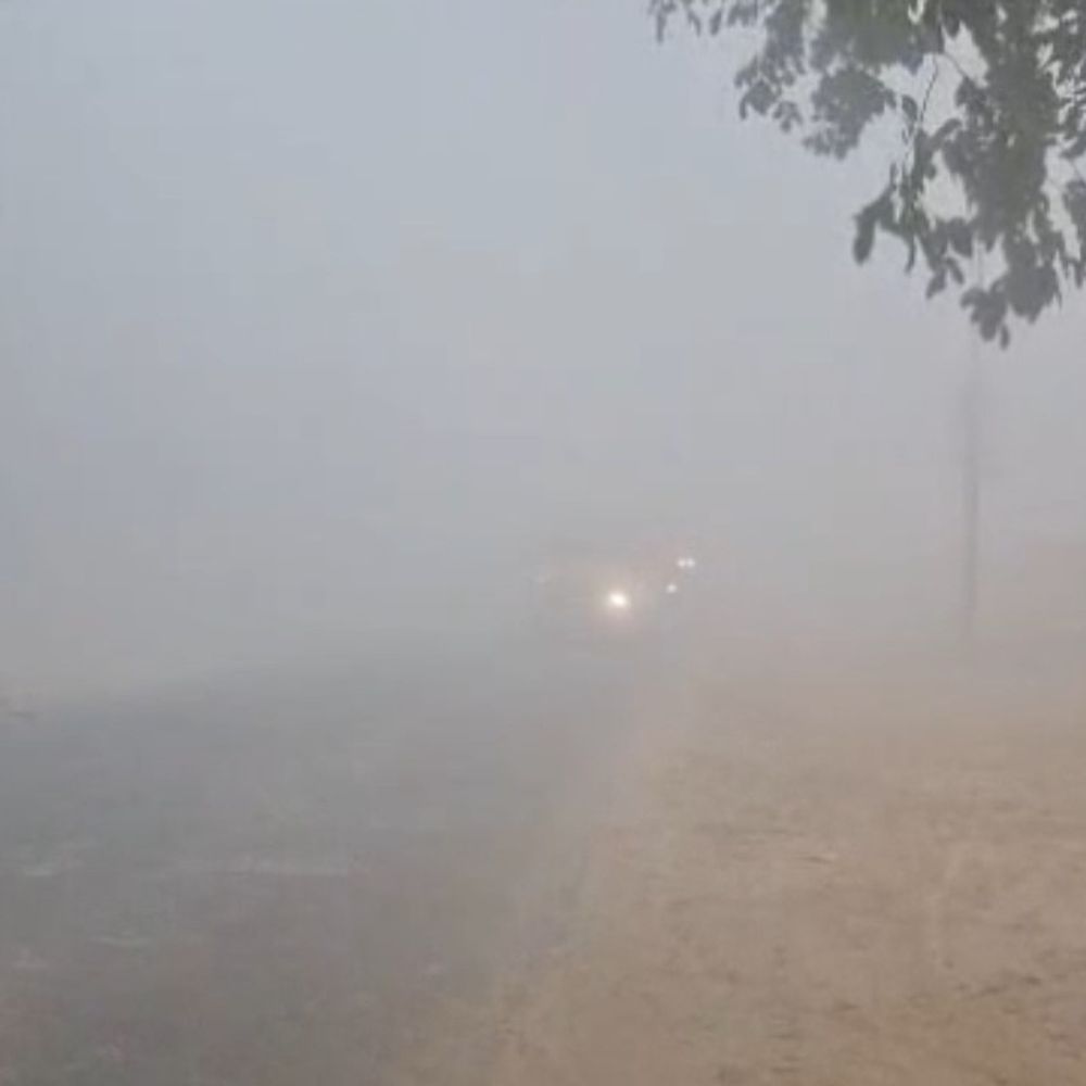 बदायूं में बारिश के बाद ठंड बढ़ी:हाइवे पर कोहरा, 10 किलोमीटर प्रति घंटे की रफ्तार से सर्द हवाओं से जनजीवन प्रभावित