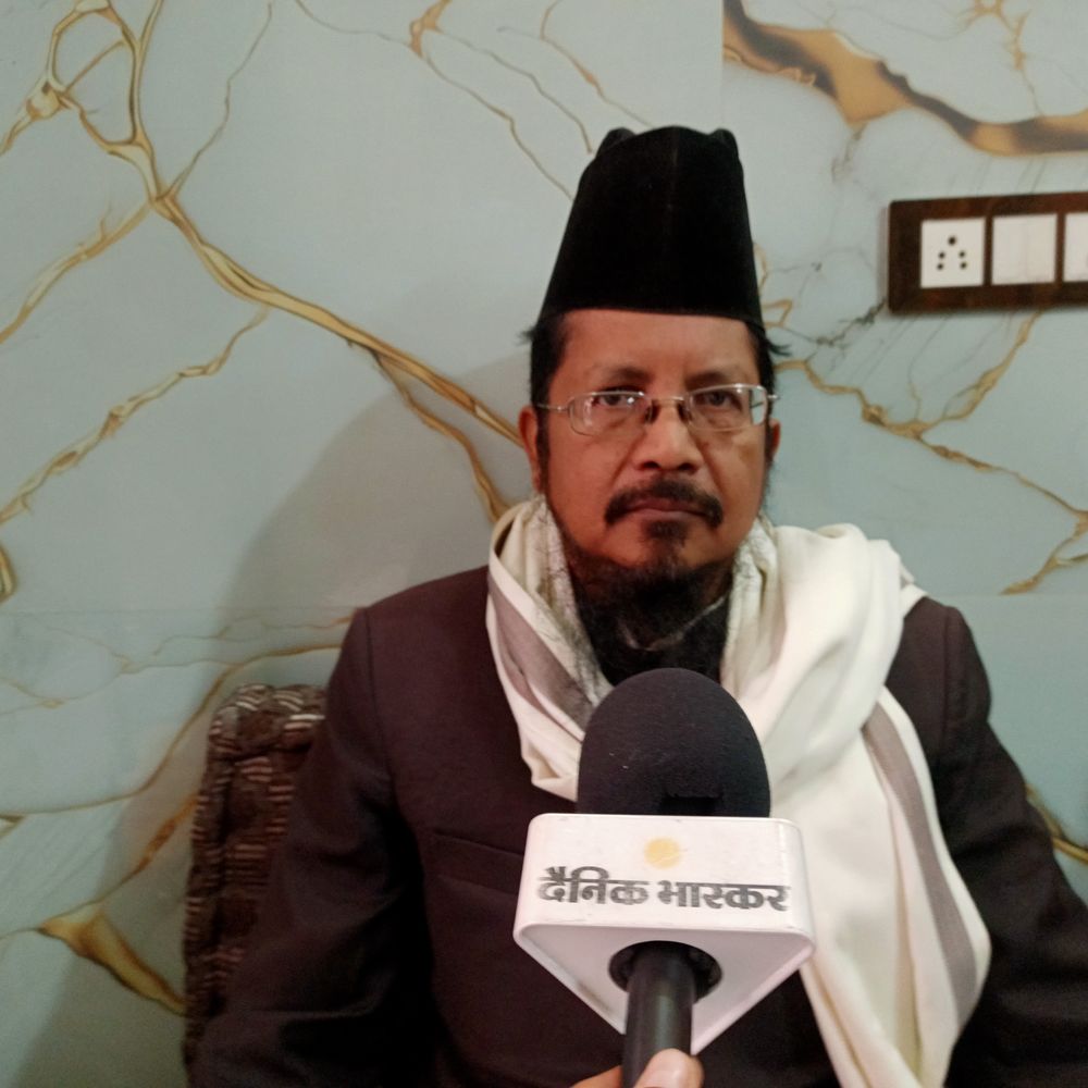 मौलाना रजवी ने असम में बढ़ती बयानबाजी पर जताई चिंता:नेताओं से संयम और जिम्मेदारी से बोलने की अपील