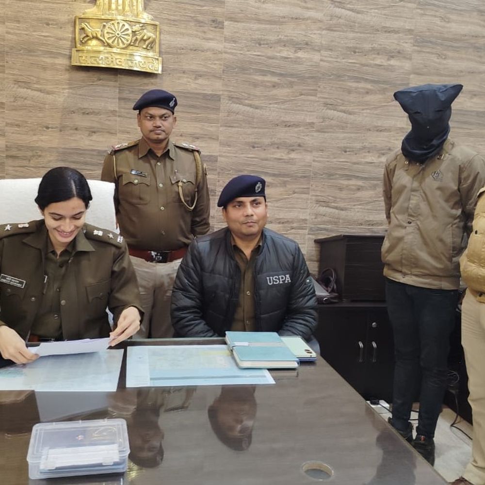 पूर्णिया में व्यवसायी से लूट का आरोपी अरेस्ट:जान से मारने की दी थी धमकी, मारपीट भी किया था