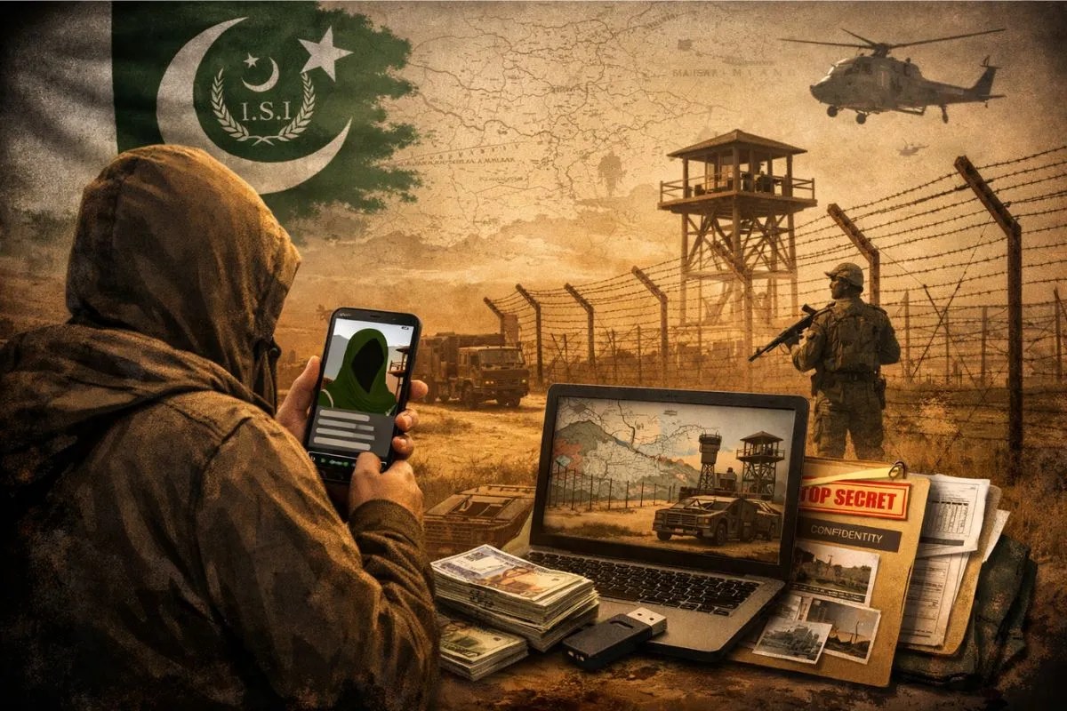 पाकिस्तानी महिला के संपर्क में आया राजस्थान का युवक, देश के खिलाफ करने लगा बड़ा कांड