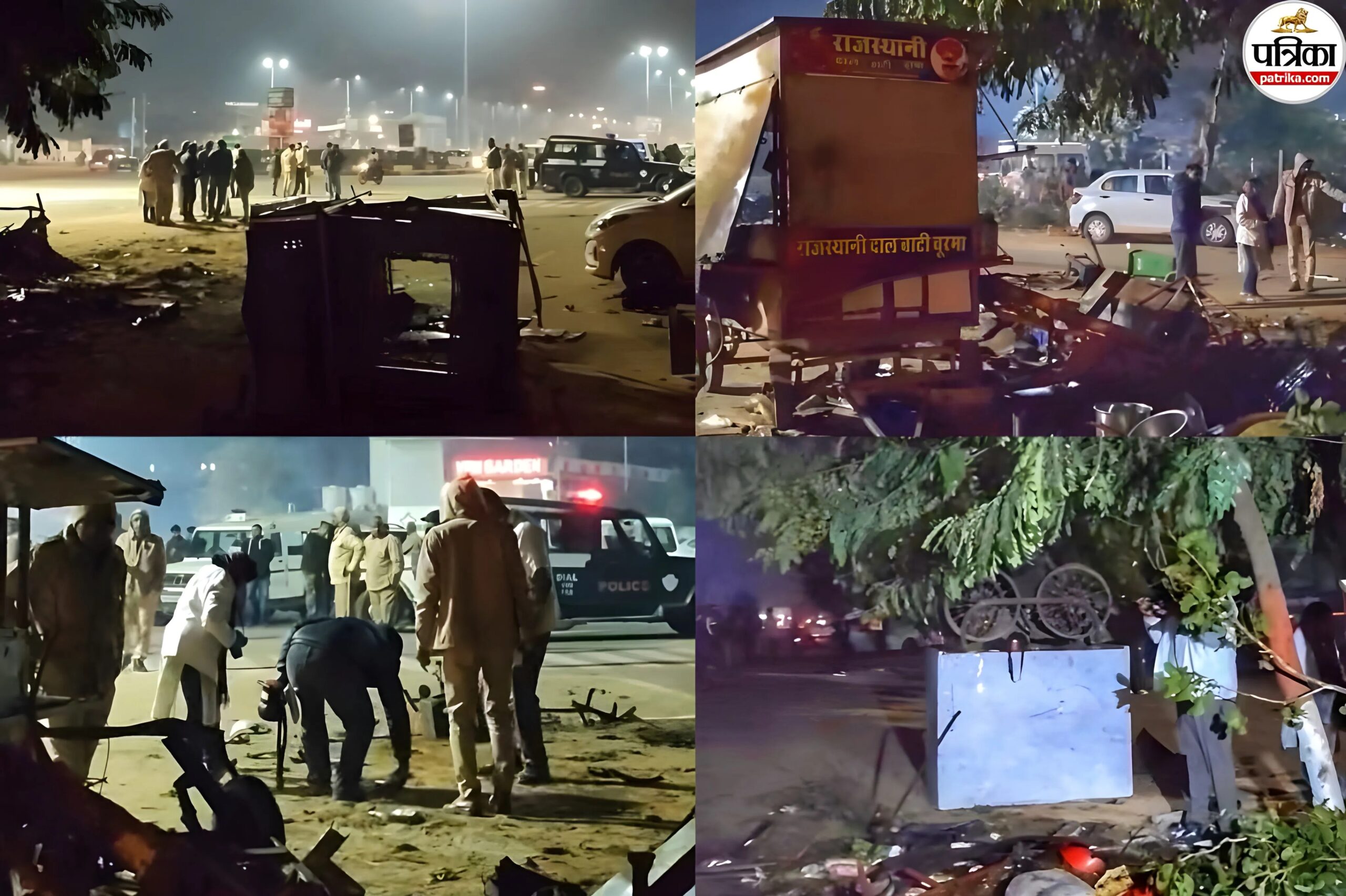 जयपुर में बेकाबू लग्जरी कार का तांडव: 100 की रफ्तार से 18 लोगों को रौंदा, 1 की मौत, 100 मीटर तक कुचलती गई