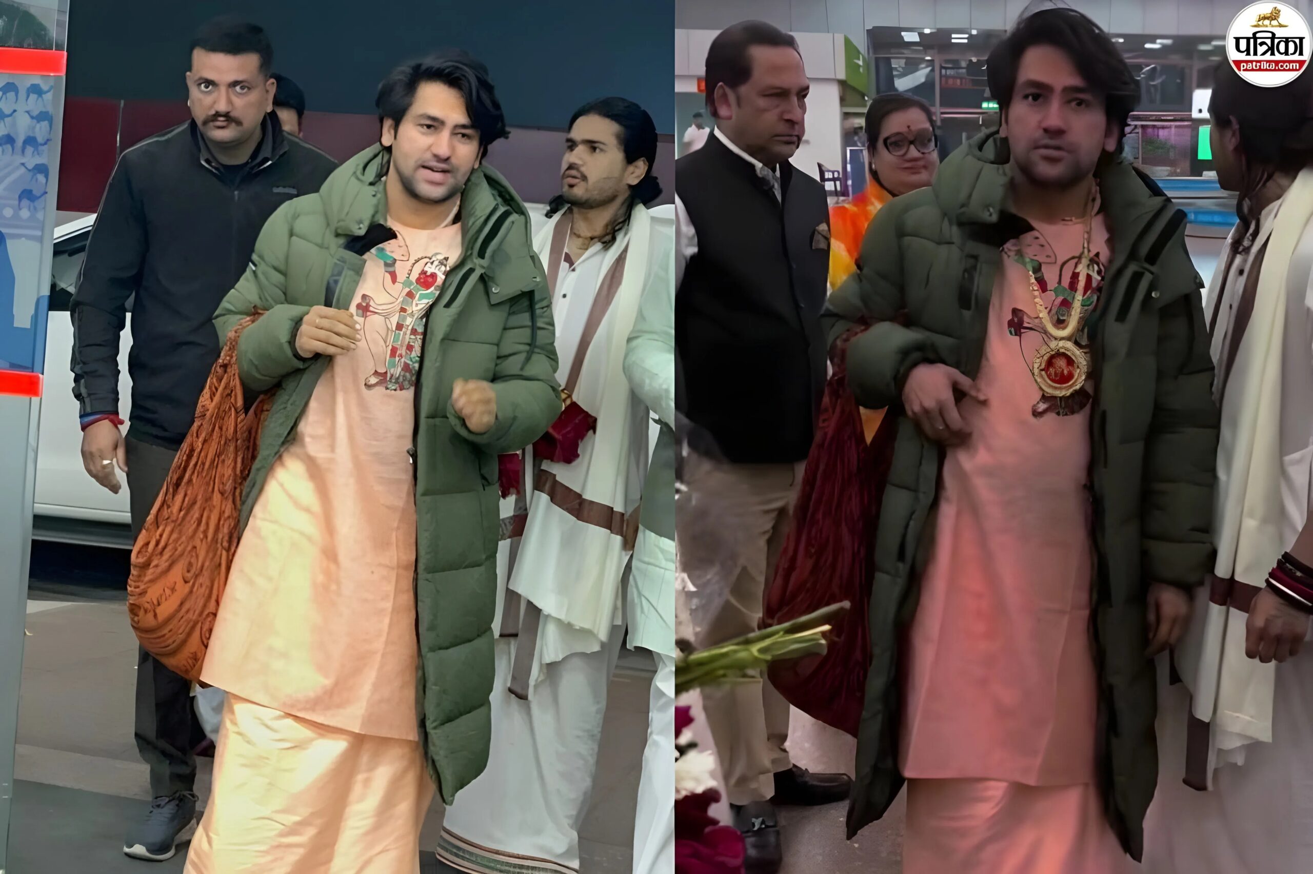 पंडित धीरेंद्र शास्त्री जयपुर पहुंचे, नींदड़ रामकथा में स्वामी रामभद्राचार्य के सानिध्य में हनुमत लीला पर देंगे प्रवचन