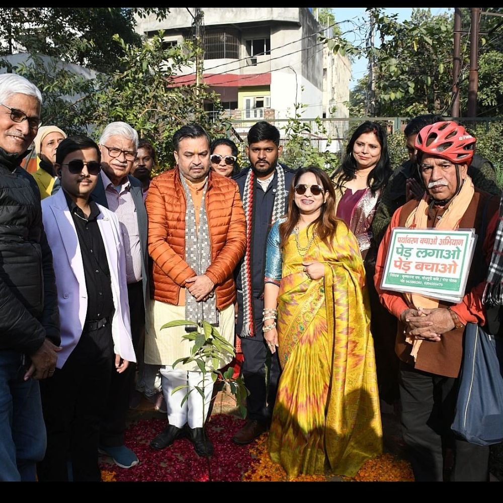 लखनऊ के नेहरू एन्क्लेव में श्रीराम पार्क का लोकार्पण:नागरिक सेवा समिति के प्रयासों से बना नया सार्वजनिक स्थल
