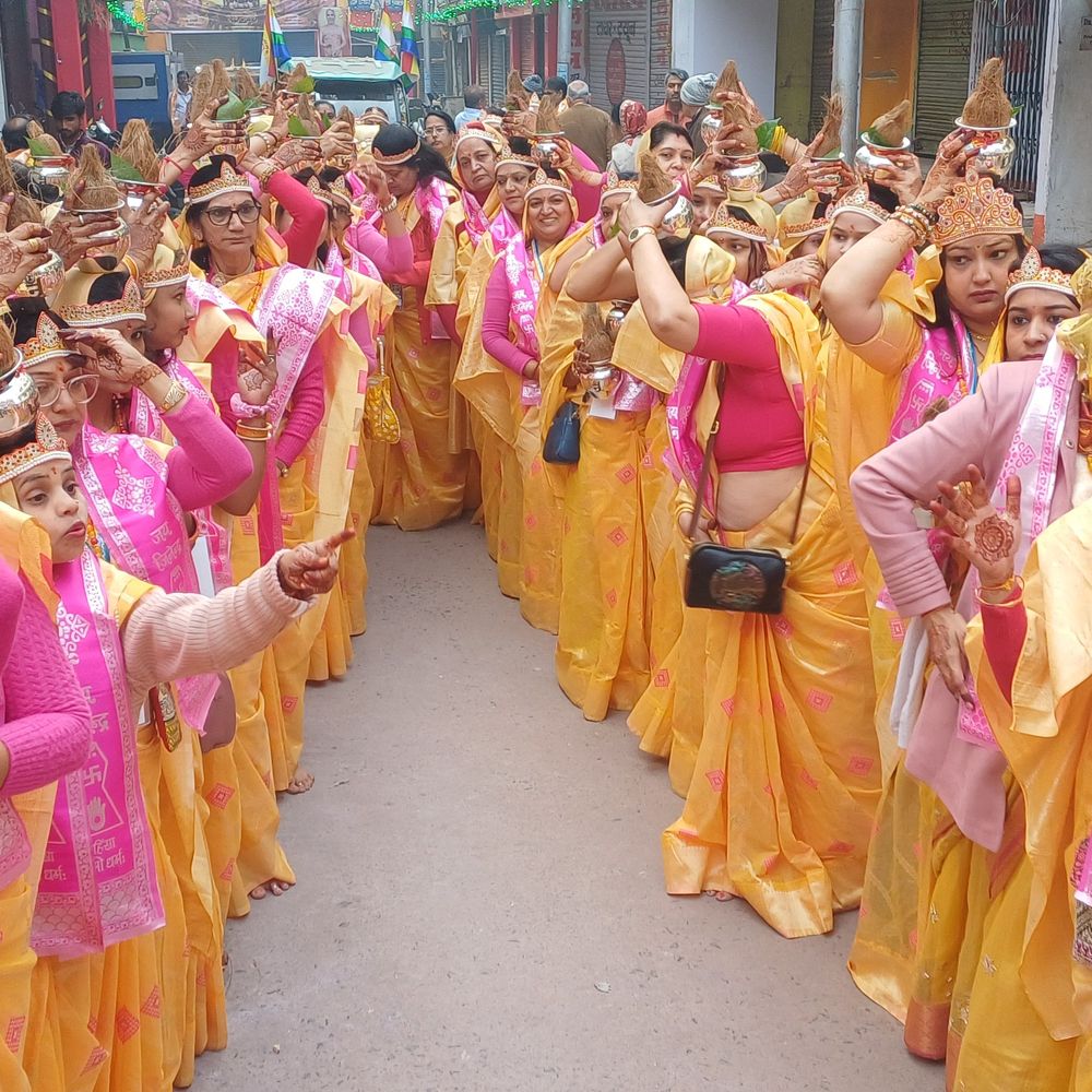 मुंगेर में पंचकल्याणक प्रतिष्ठा महोत्सव शुरू:जैन भवन से भव्य घट यात्रा निकली, नगर भवन में होगा आयोजन