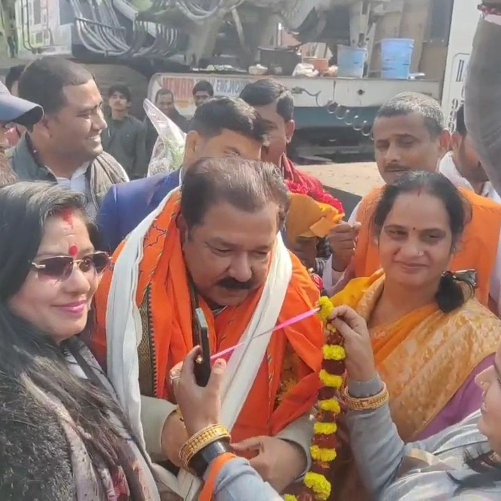 राज्य में 5 एक्सप्रेसवे, औद्योगिक लैंड बैंक की घोषणा:मंत्री दिलीप जायसवाल का फारबिसगंज में स्वागत, नई रोड मेंटेनेंस पॉलिसी लागू