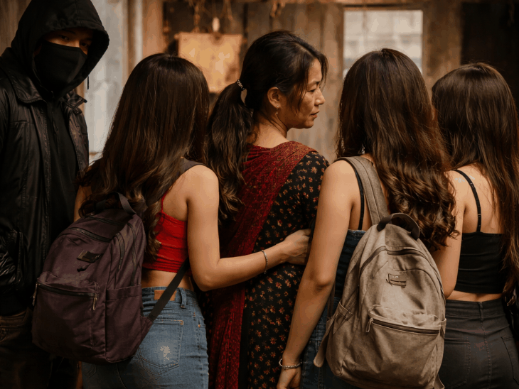 नेपाल बॉर्डर से खाड़ी देशों तक भेजी जा रहीं लड़कियां:महिला तस्कर भी कर रहीं डील; दैनिक भास्कर एप पर कल सुबह पढ़िए