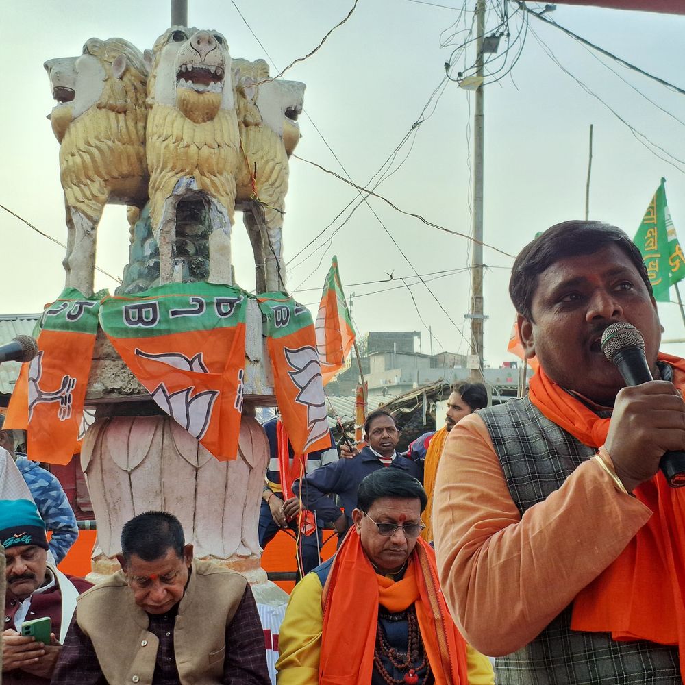 बिहपुर विधायक का मधुरापुर में भव्य स्वागत:कहा- व्यापारियों, किसानों को डराने वाले अपराधियों को बख्शा नहीं जाएगा