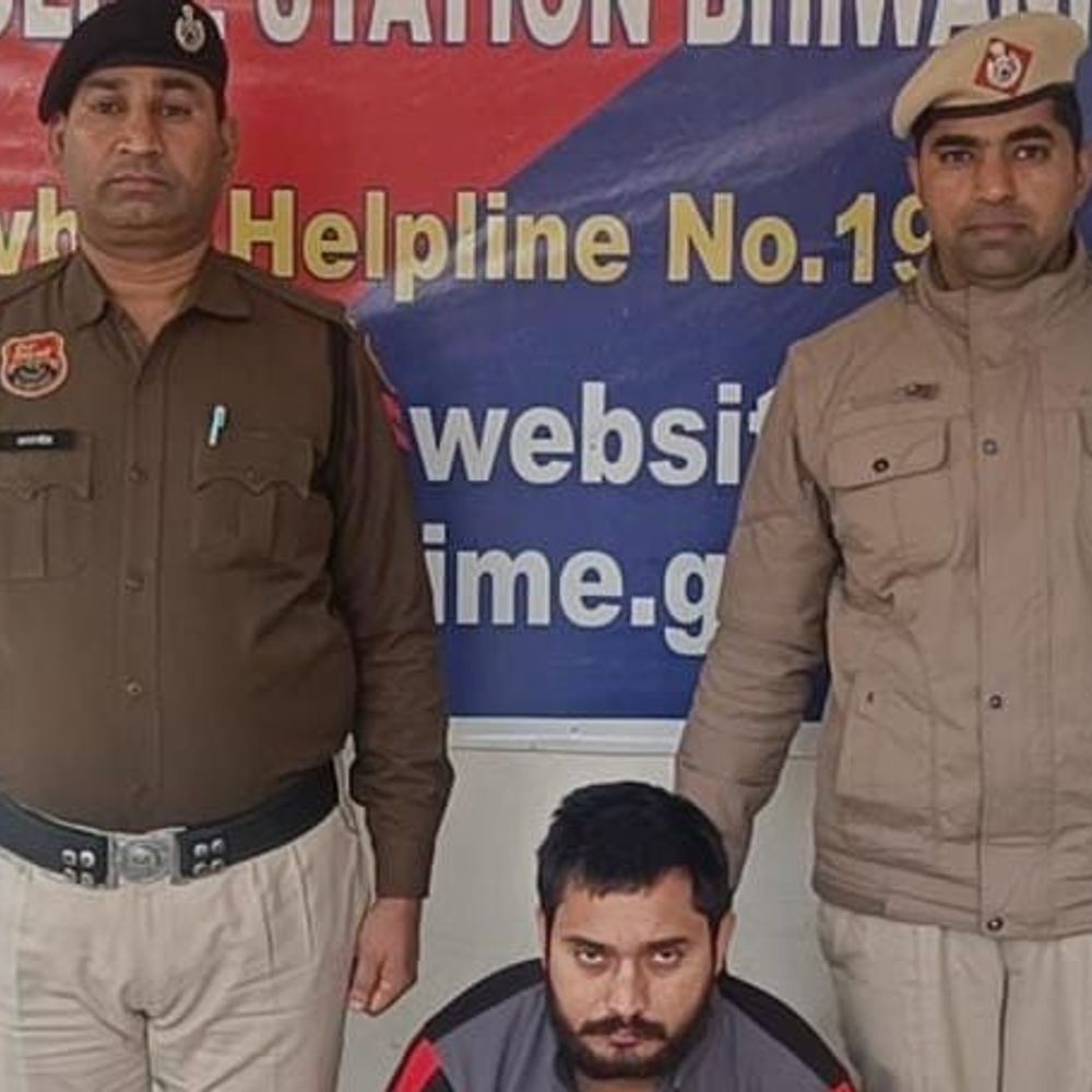 भिवानी में 3.27 करोड़ रुपए की ठगी में गिरफ्तारी:ऑनलाइन इन्वेस्टमेंट में कमाई का झांसा; 7 आरोपी पहले ही जेल में