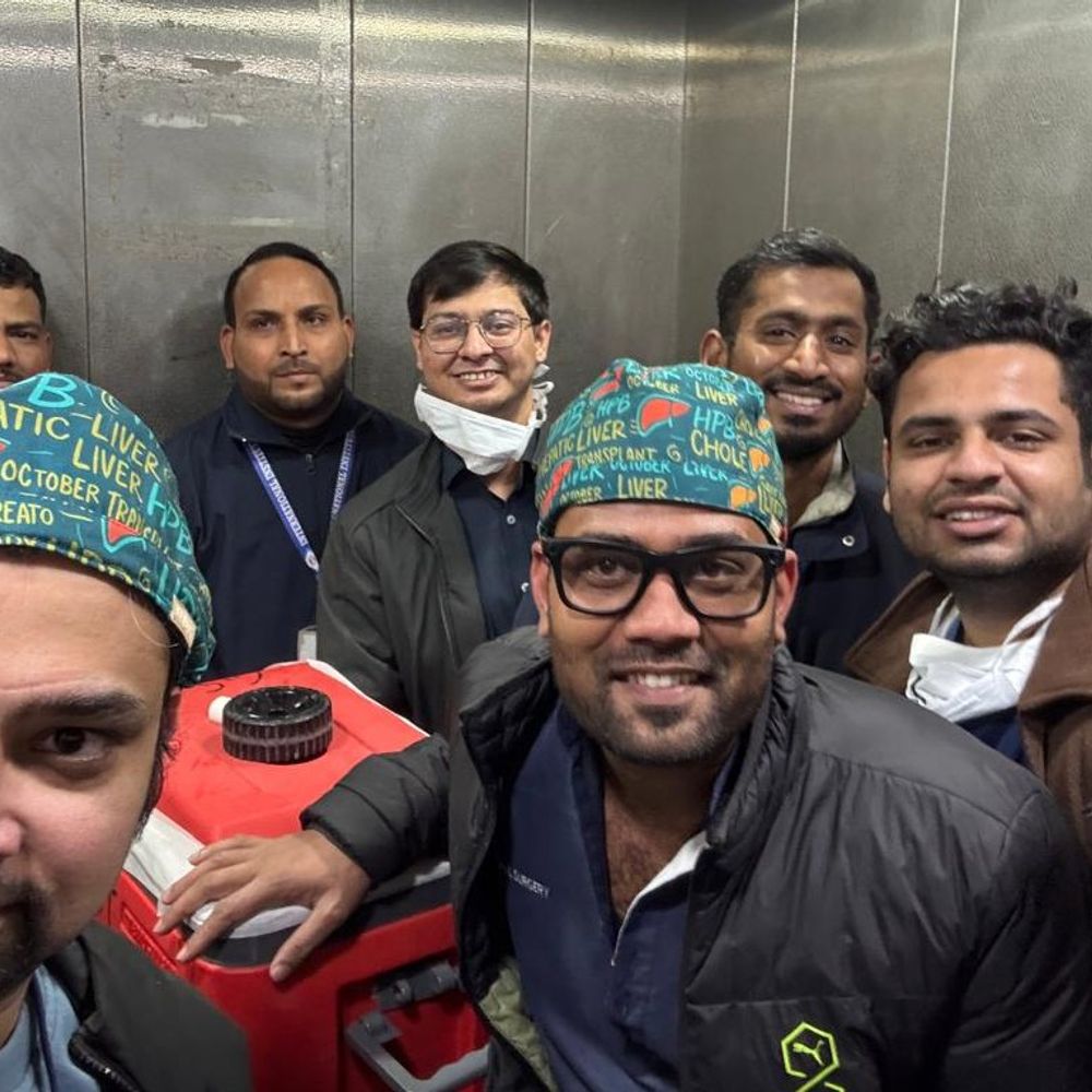 PGI में 257 किलोमीटर दूर से लाकर ट्रांसप्लांट हुआ लीवर:चार स्टेट की पुलिस के कोआर्डीनेशन से बना ग्रीन कोरिडोर, पहली बार सड़क रास्ते पहुंचा लीवर