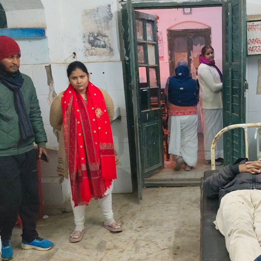 दो बाइक की टक्कर में चार घायल:सुपौल में दो की हालत गंभीर, सदर अस्पताल रेफर