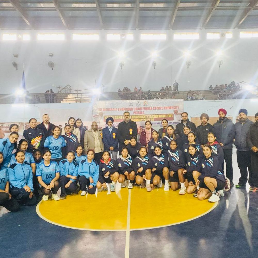 पंजाबी यूनिवर्सिटी की टीम ने मानव रचना इंटरनेशनल रिसर्च इंस्टीट्यूट फरीदाबाद को 55-4 के अंतर से हराया