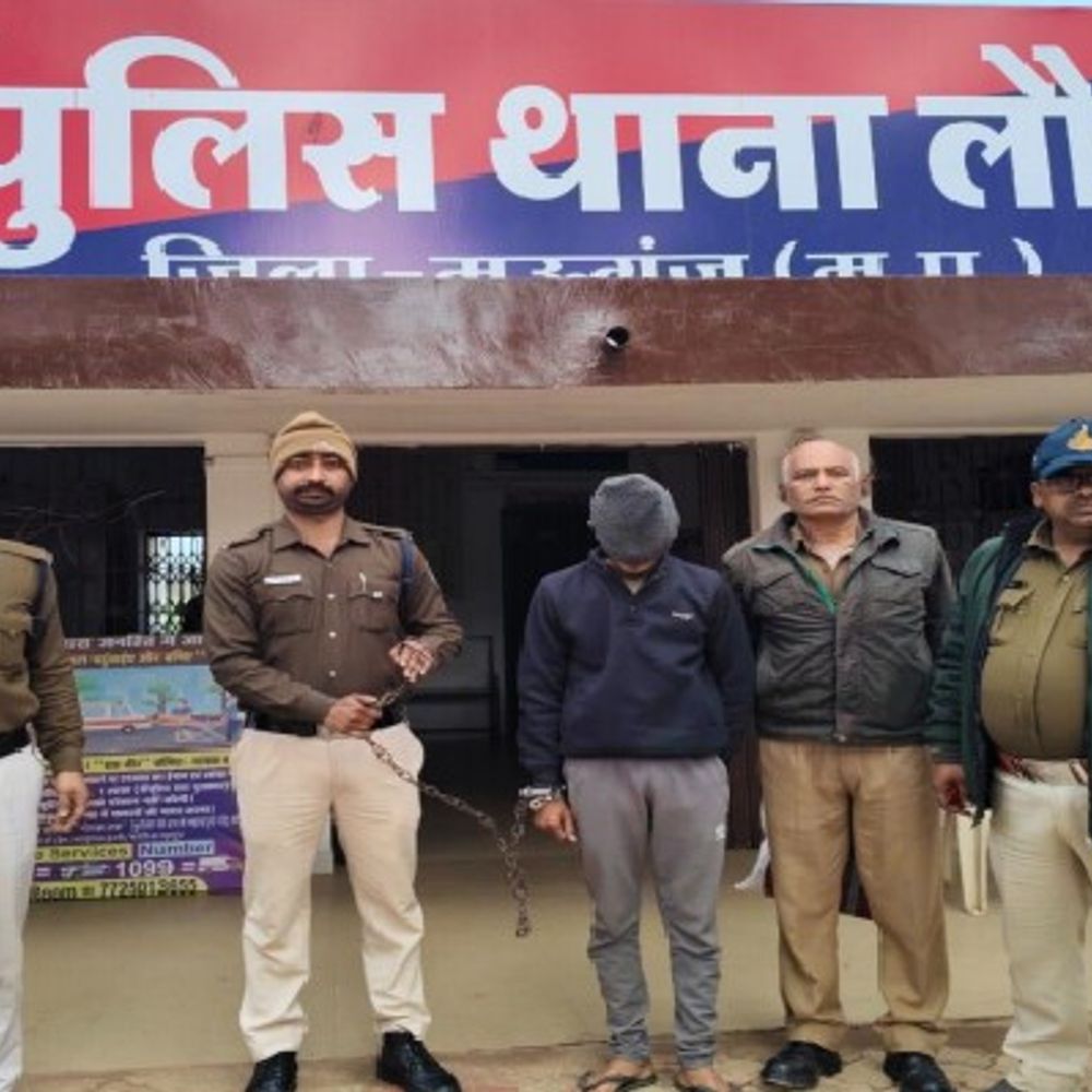 मऊगंज में नशीली सिरप की सप्लाई:लौर में एनडीपीएस एक्ट में फरार आरोपी गिरफ्तार; कोर्ट ने जेल भेजा