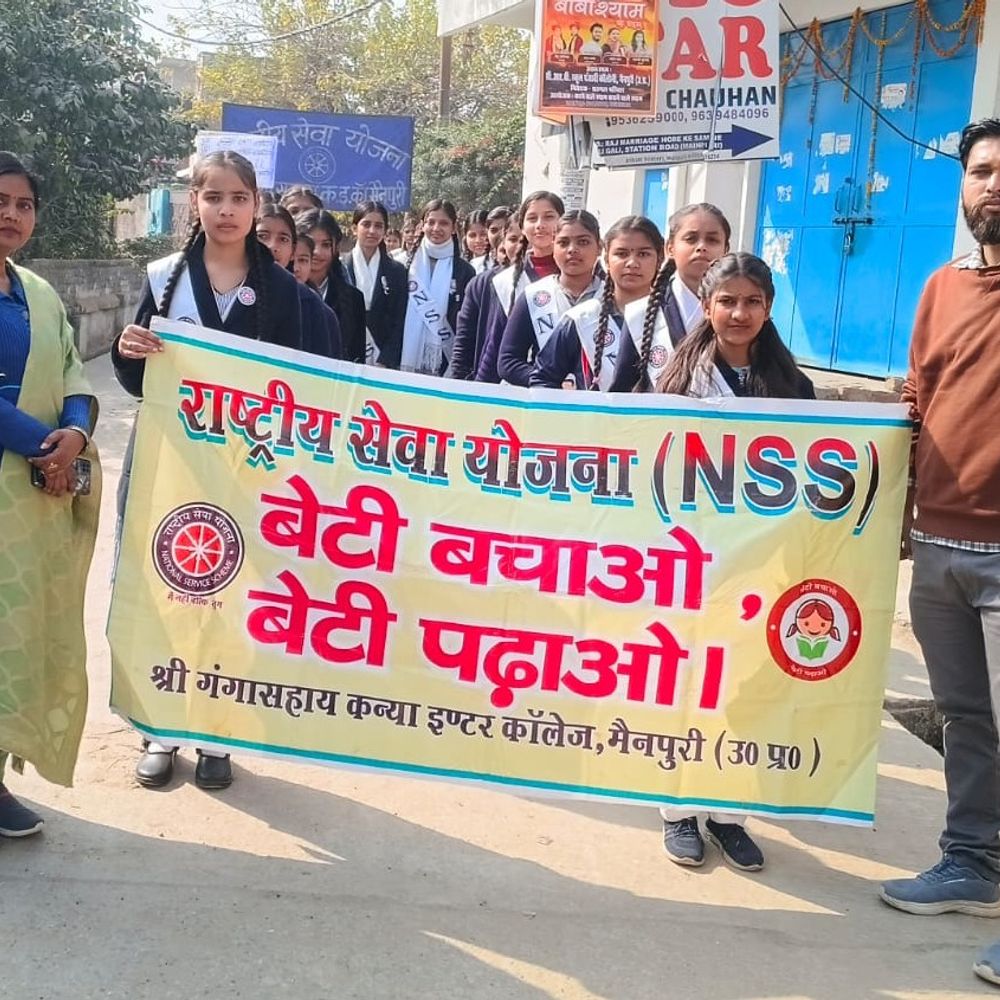 मैनपुरी में ‘बेटी बचाओ बेटी पढ़ाओ’ अभियान:विशेष शिविर के छठे दिन संतोष शाक्य ने किया शुभारंभ