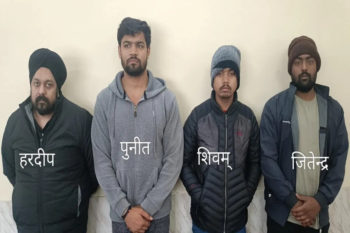 फर्जी इनवॉइस से 100 करोड़ की जीएसटी चोरी उजागर, STF ने अंतर्राज्यीय गिरोह के चार सदस्य दबोचे