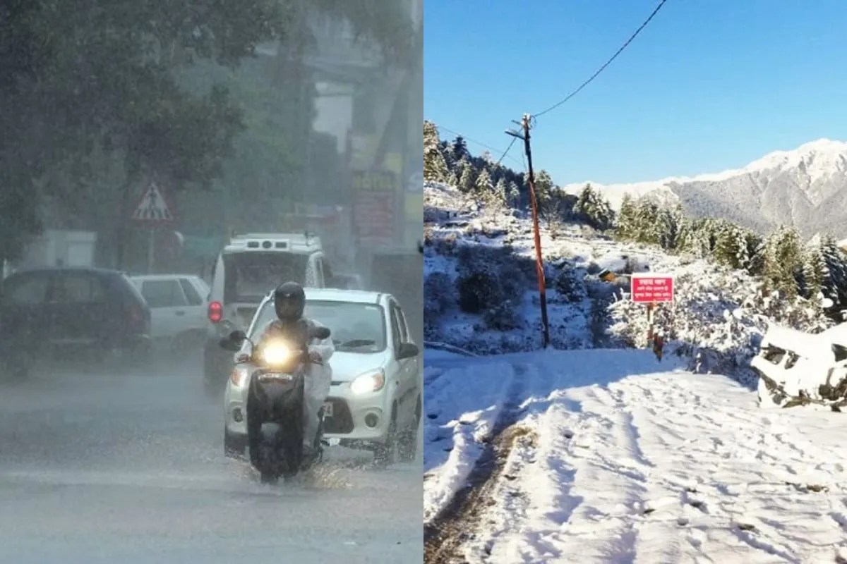 आज भारी बारिश का अलर्ट , पहाड़ों में बर्फबारी शुरू, 50 की रफ्तार से चलेगी आंधी, 29 जनवरी तक मौसम खराब