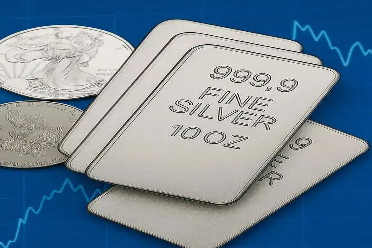 सर्राफा बाजार धड़ाम, तीन दिन में 17,200 रुपए टूटी चांदी