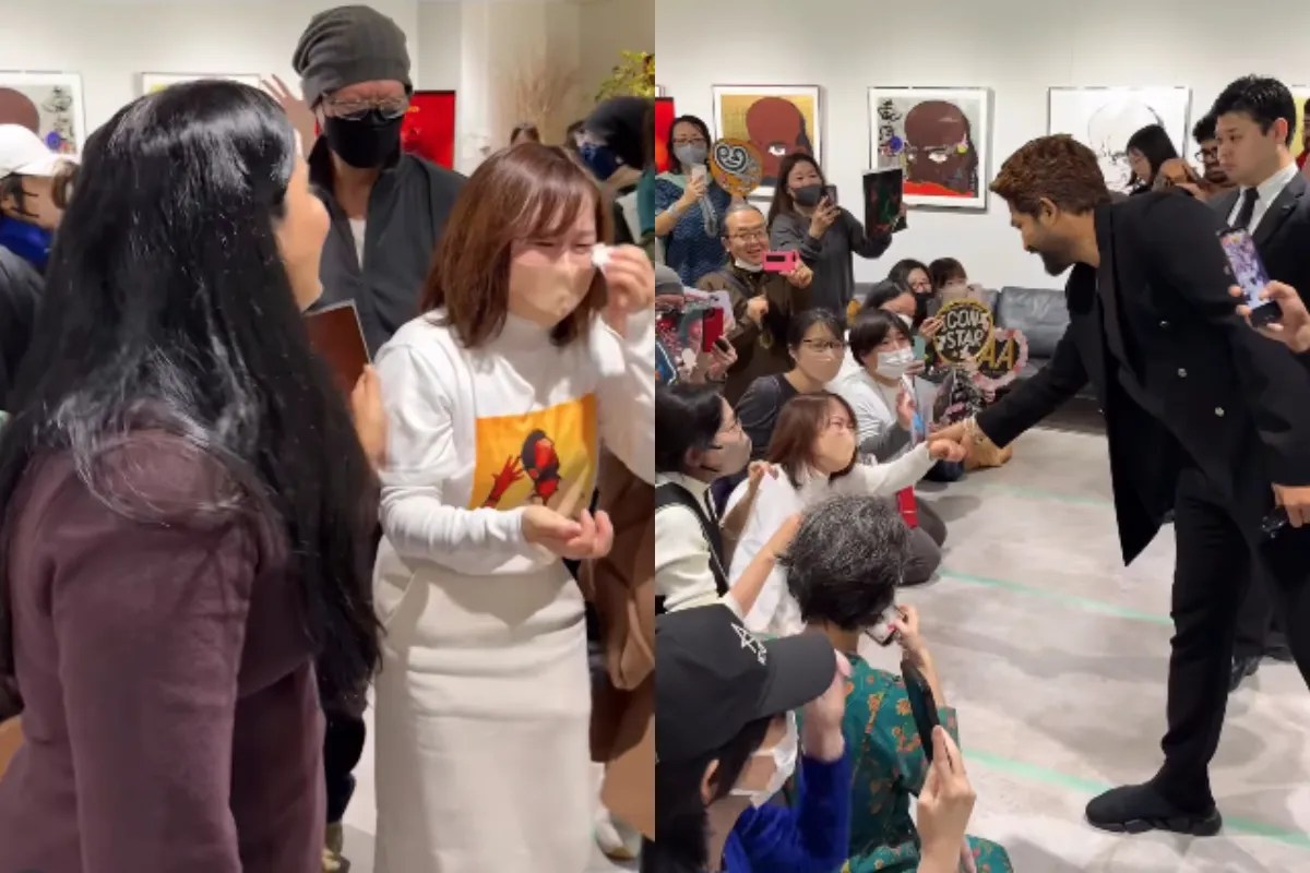 ‘पुष्पा’ स्टार अल्लू अर्जुन को देख… फूट-फूटकर रोने लगी जापानी फैन, वीडियो वायरल