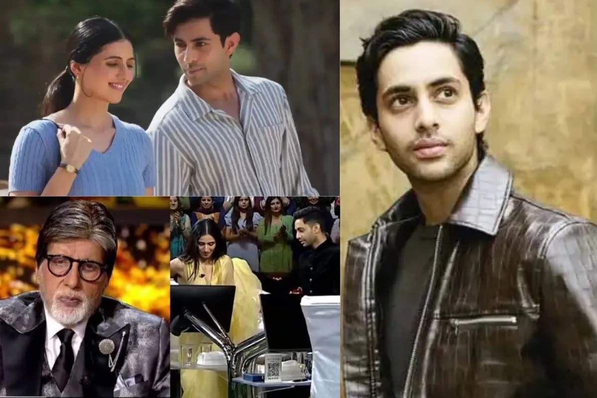 शर्म से लाल हुए अगस्त्य नंदा, नाना अमिताभ बच्चन ने जब को-स्टार सिमर भाटिया को लेकर किया ये सवाल