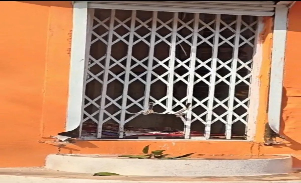 हनुमानडोल मंदिर में फिर चोरी की कोशिश, गेट और दरवाजे तोड़े