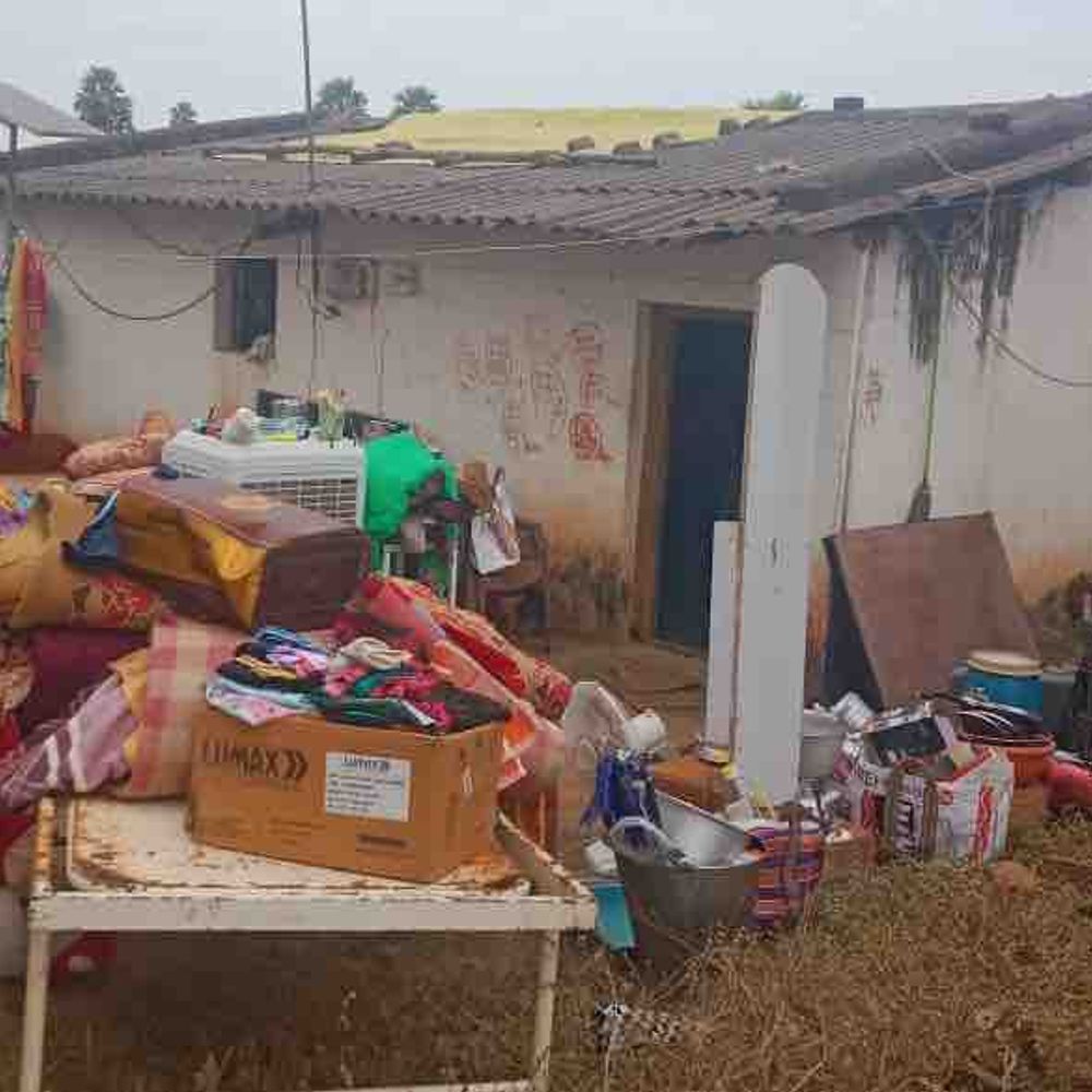 BJP नेता पर जबरन घर खाली कराने का आरोप:बीजापुर में महिला ने थाने में शिकायत दर्ज कराई; नेता बोले- आरोप निराधार