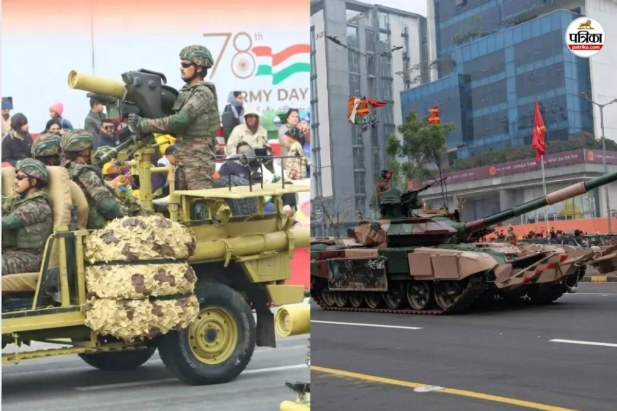 Army Day Parade: फुल ड्रेस रिहर्सल में भारतीय सेना की दिखी दमदार झलक, देशभक्ति के नारों से गूंजा आसमां