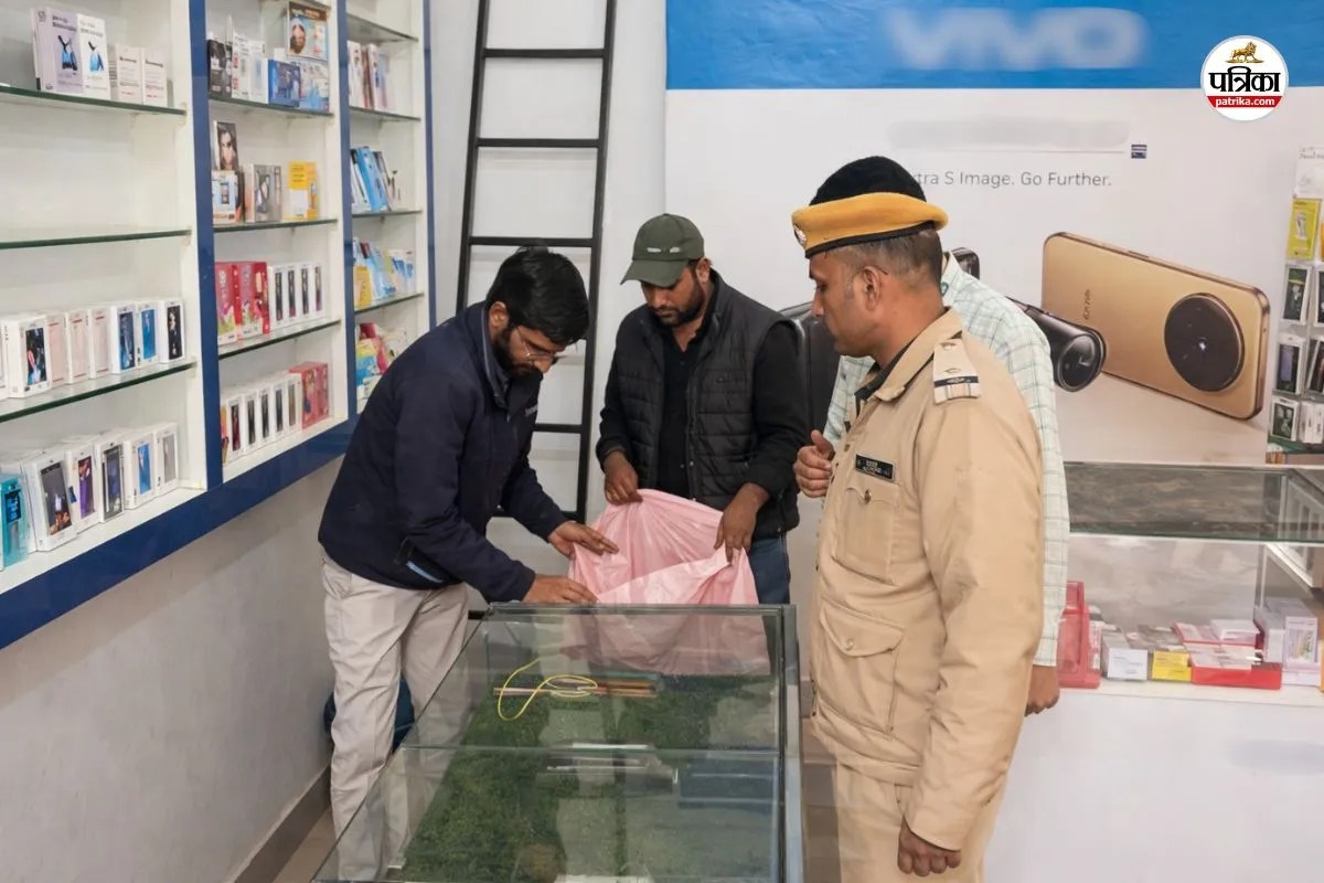 राजसमंद में 15 लाख के महंगे मोबाइल ले उड़े चोर, दुकान में छोड़ गए खाली बॉक्स