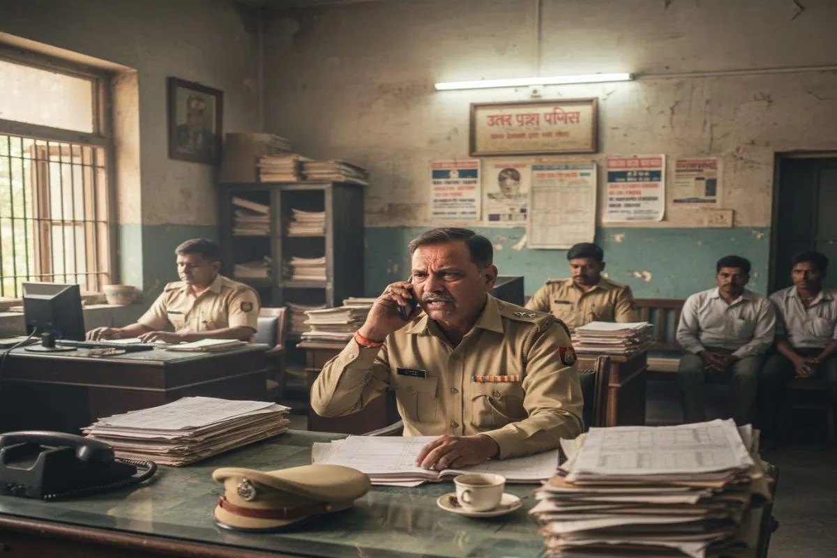 ‘दागदार दारोगा’! थाने में कपड़े उतारकर काटा बवाल; 22 मिनट से ज्यादा महिला से की हद दर्जे की अश्लील बातें!
