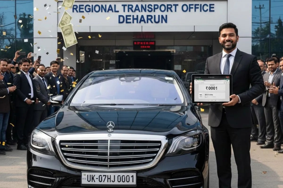 13.74 लाख में खरीदा कार का फैंसी नंबर : बोली में अधिवक्ता ने पूर्व सीएम की बेटी को भी पछाड़ा