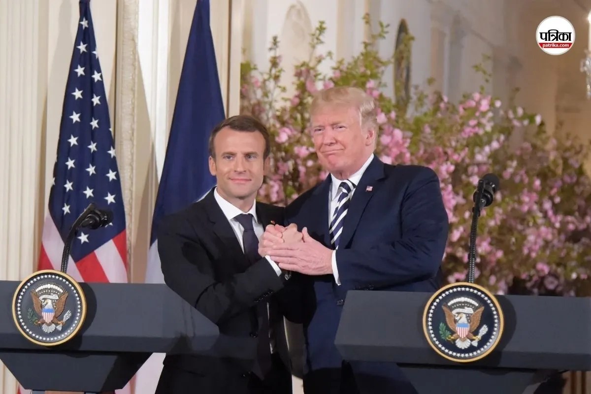 ट्रंप ने फ्रांस के राष्ट्रपति मैक्रों को लेकर किया बड़ा दावा, कहा- डोनाल्ड प्लीज…