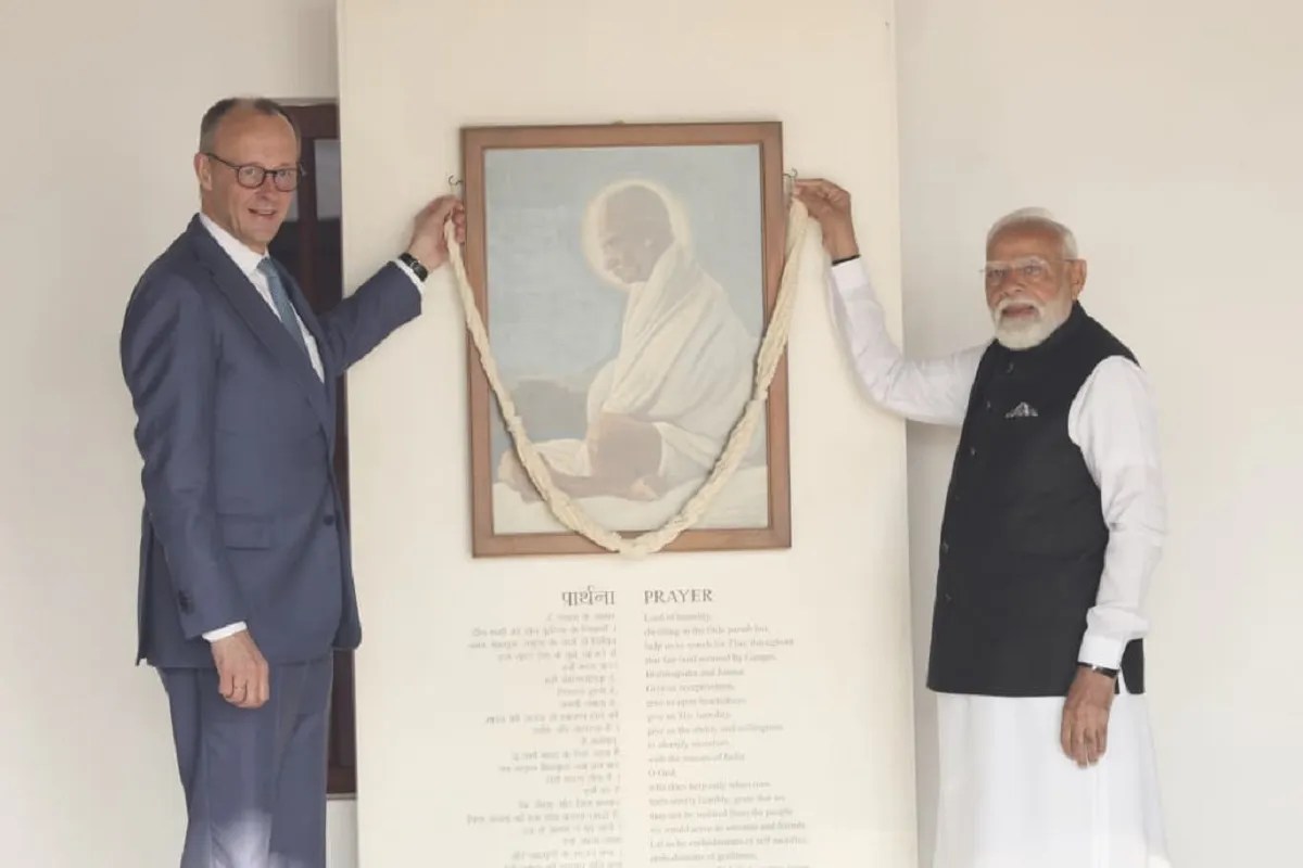 दुनिया को आज पहले से ज्यादा महात्मा गांधी की शिक्षा की जरूरत: जर्मन चांसलर