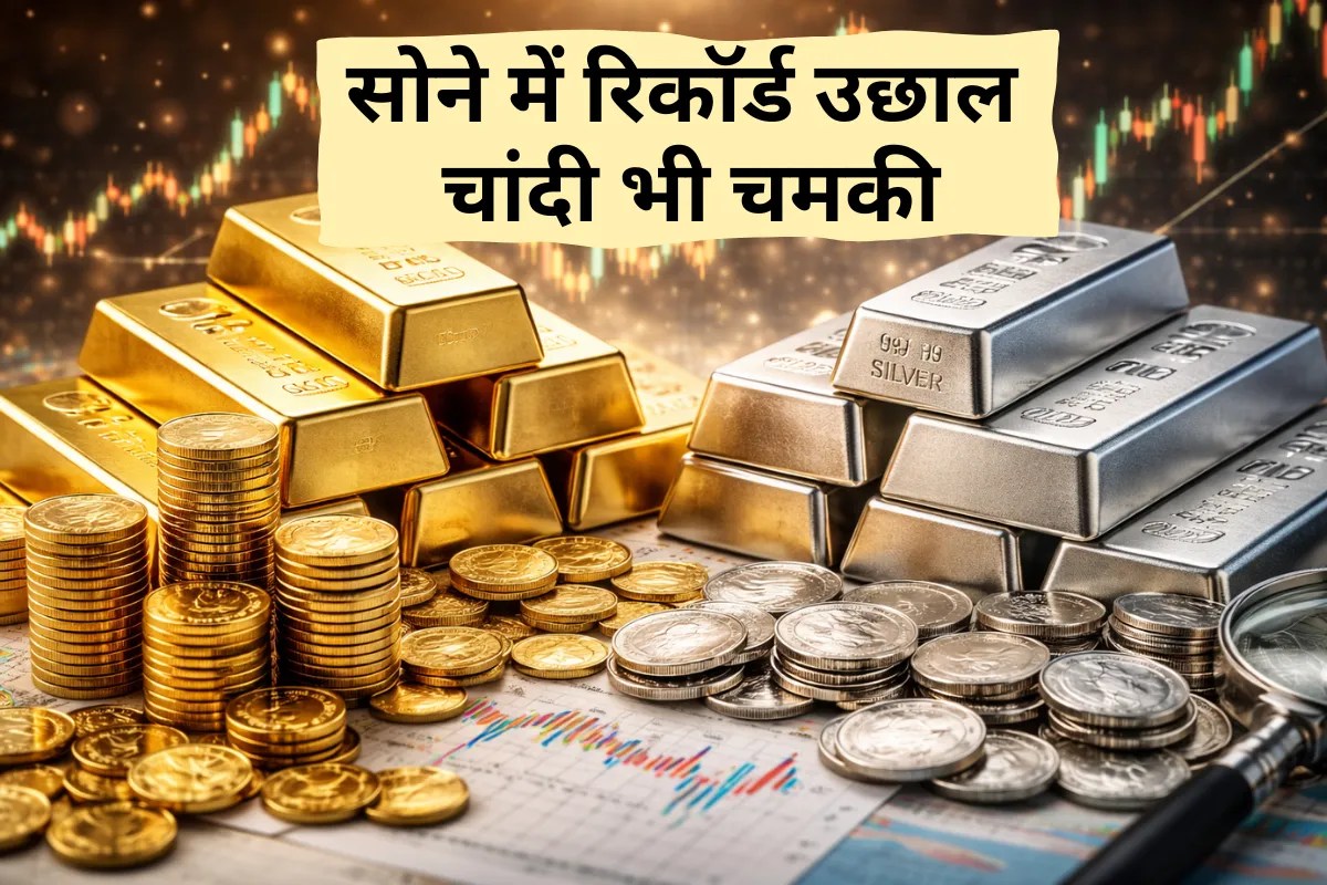 सोने-चांदी में रिकॉर्ड तेजी, Gold पहली बार 5000 डॉलर के पार पहुंचा, कीमतों में क्यों लग रही आग?