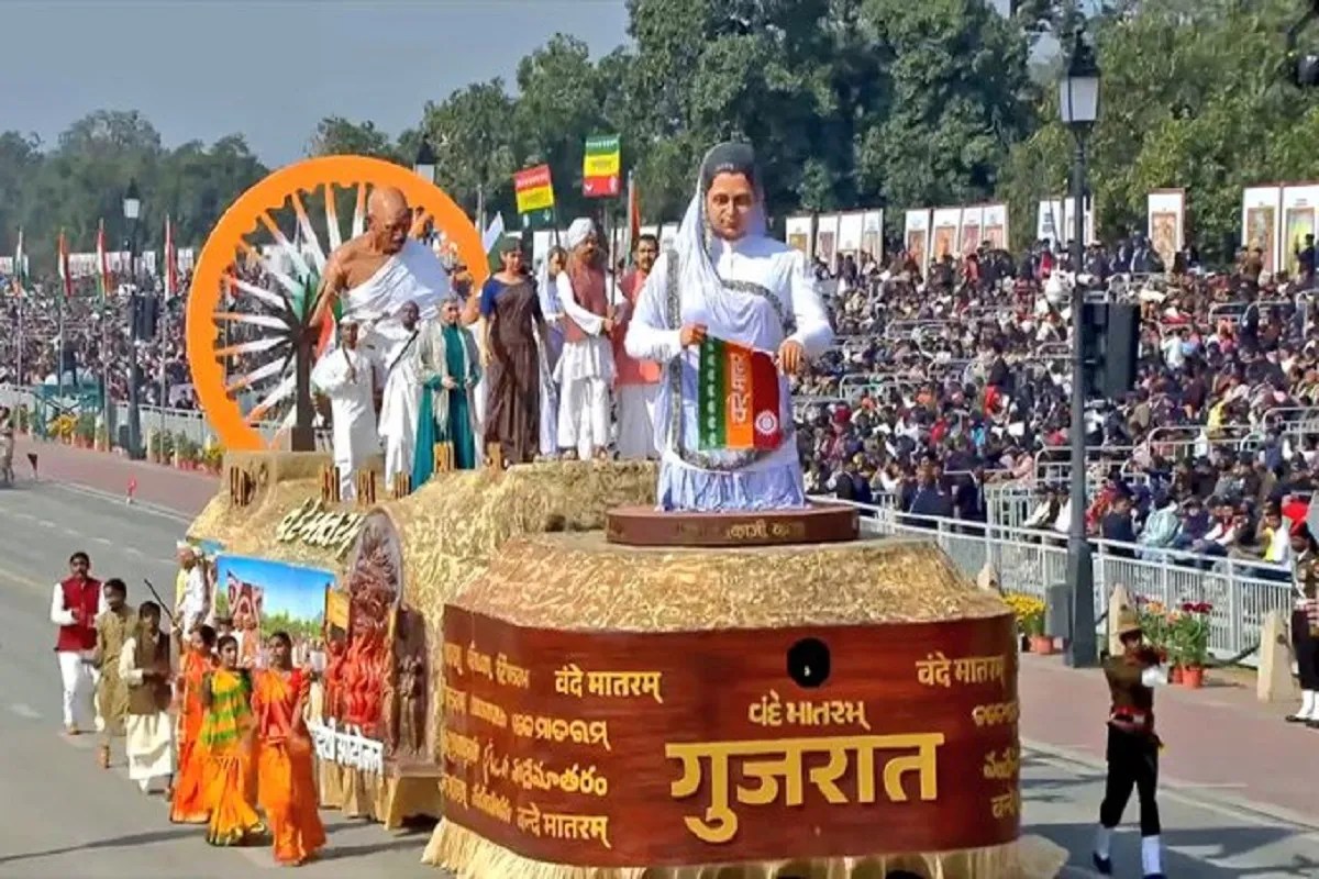 गणतंत्र दिवस परेडः गुजरात की झांकी लगातार चौथी बार पॉपुलर चॉइस अवार्ड में अव्वल