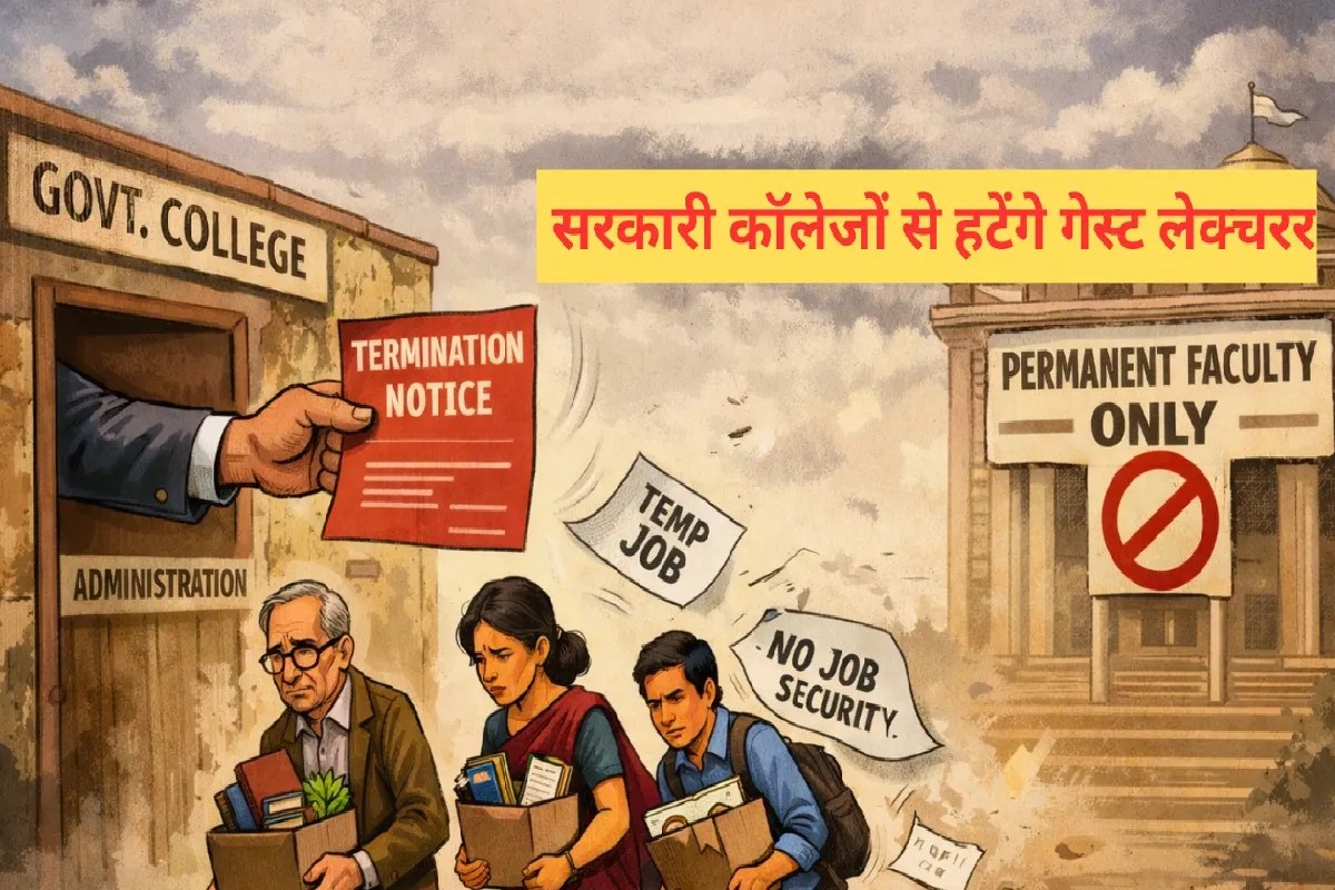 बड़ी कार्रवाई…सरकारी कॉलेजों से हटाए जाएंगे ‘गेस्ट लेक्चरर’, हाईकोर्ट ने दिया था फैसला