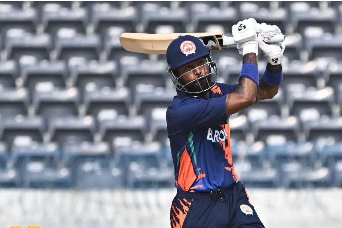 6,6,6,6,6,6… हार्दिक पंड्या ने विजय हजारे में मचाई तबाही, सिर्फ इतनी गेंदों पर ठोक डाला तूफानी अर्धशतक