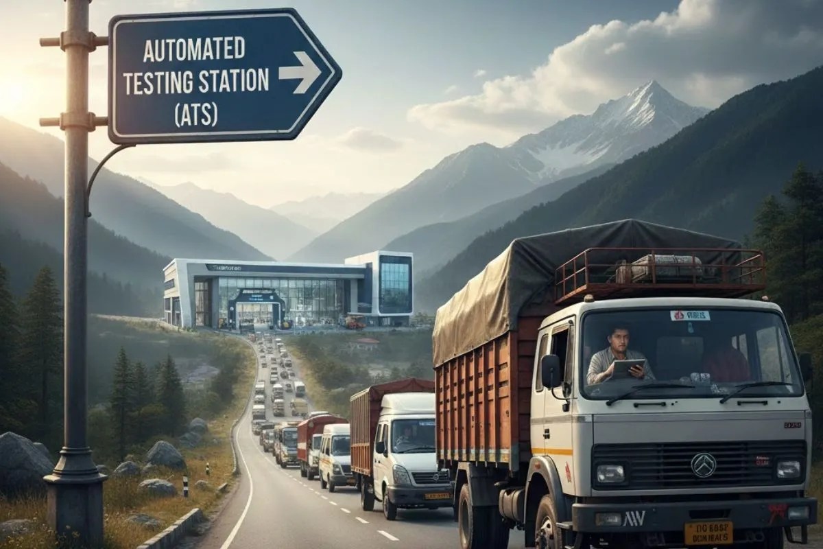 कॉमर्शियल वाहनों की मैनुअल फिटनेस बंद, केवल एटीएस पर होगी टेस्टिंग, जानें किन जिलों में सुविधा