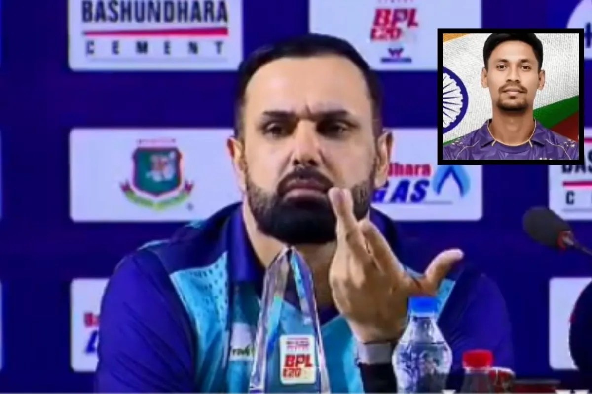 मुस्तफिजुर रहमान विवाद पर सवाल पूछे जाने के बाद भड़के मोहम्मद नबी ने खोया आपा, देखें Video