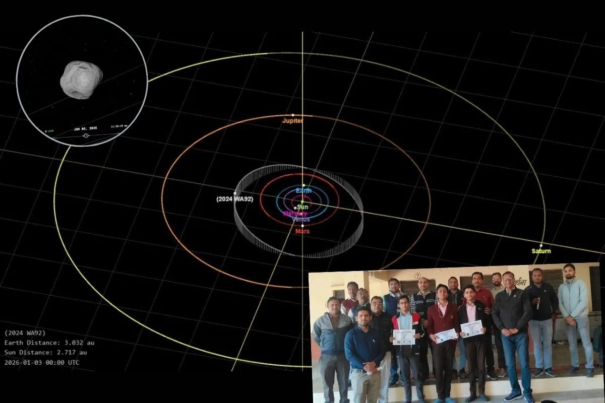 राजस्थान के सरकारी स्कूल के बच्चों ने कर दिया बड़ा कमाल, खोजा ये नया क्षुद्रग्रह, IASC और नासा ने जारी किया प्रमाणपत्र